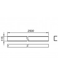 Gaubtas kabeliui (L-2500) Gki